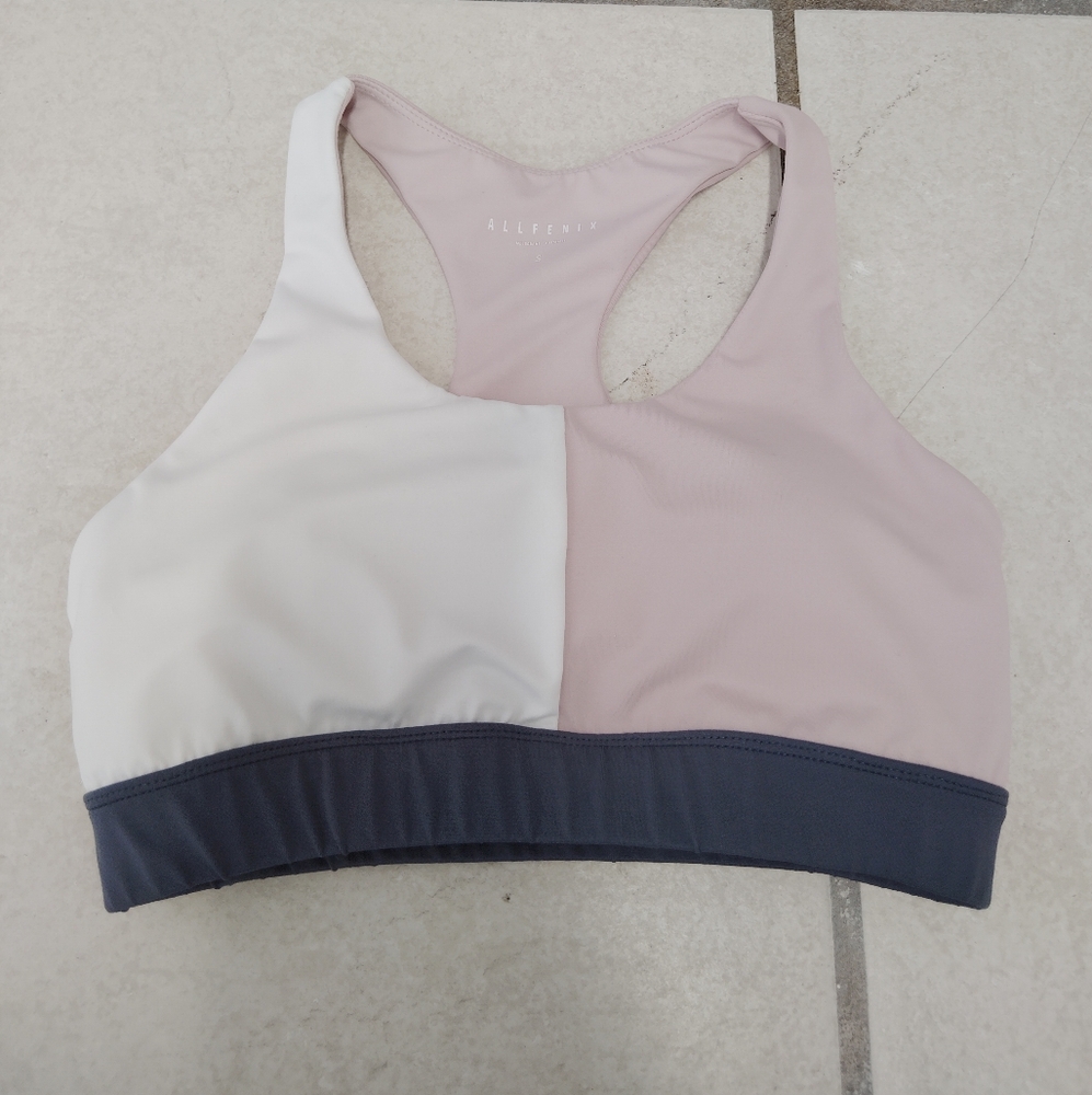Allfenix Athletic Colorblock Sports Bra